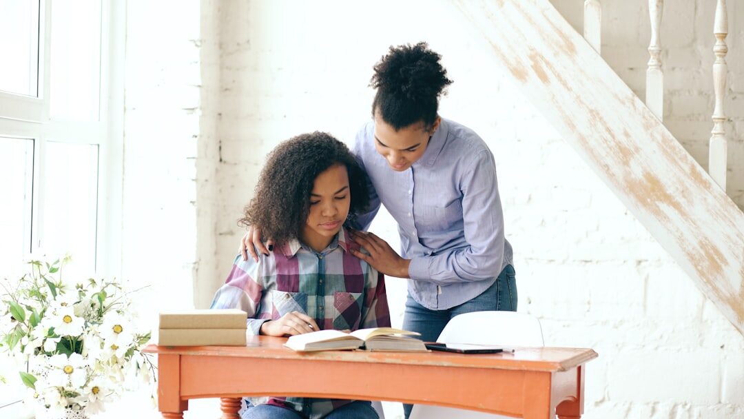 woman reading success book